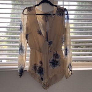 Winston White romper